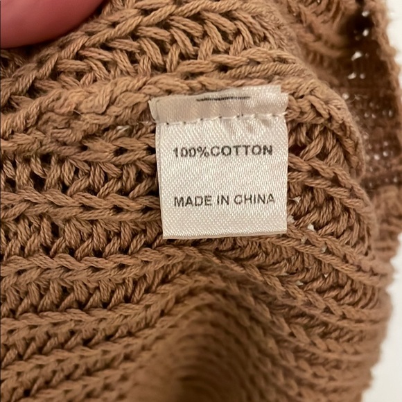 Acrobat Tan Cable Knit Sweater - Picture 5 of 5